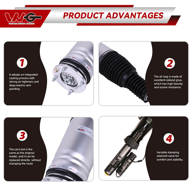 A222 320 4713 VNG Air Suspension for Mercedes-Benz S-Class W222 Front Left with ADS 2013-20217